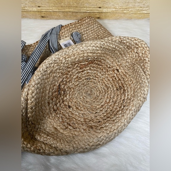 Magid Straw Handbag Summer Tote Shoulder Bag NWT - Picture 5 of 7